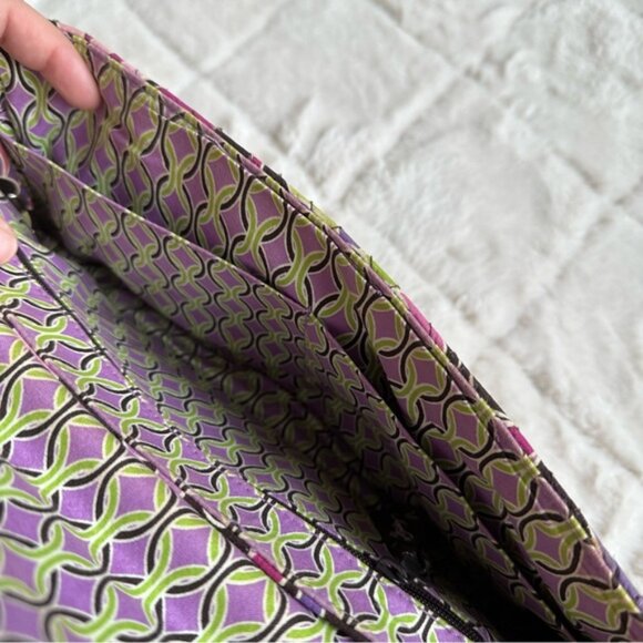 Vera Bradley | Purple Punch "Knot Just a Clutch" Bag - Picture 7 of 16